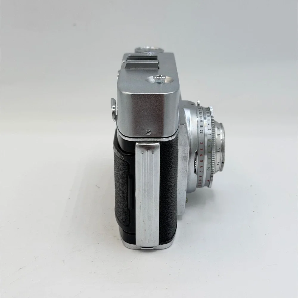 Agfa Silette 35mm Film Camera Color-Apotar 2.8 45mm Lens Prontor-SVS Germany